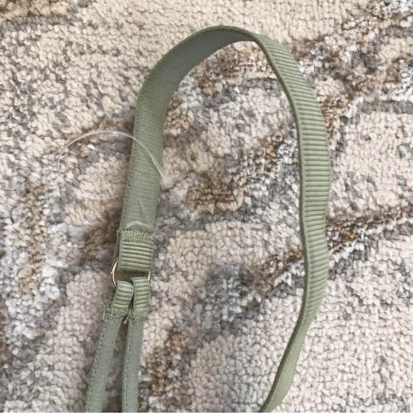 NWOT Aerie Being Lace Back Double Straps Sage Bralette Size L - Picture 6 of 10